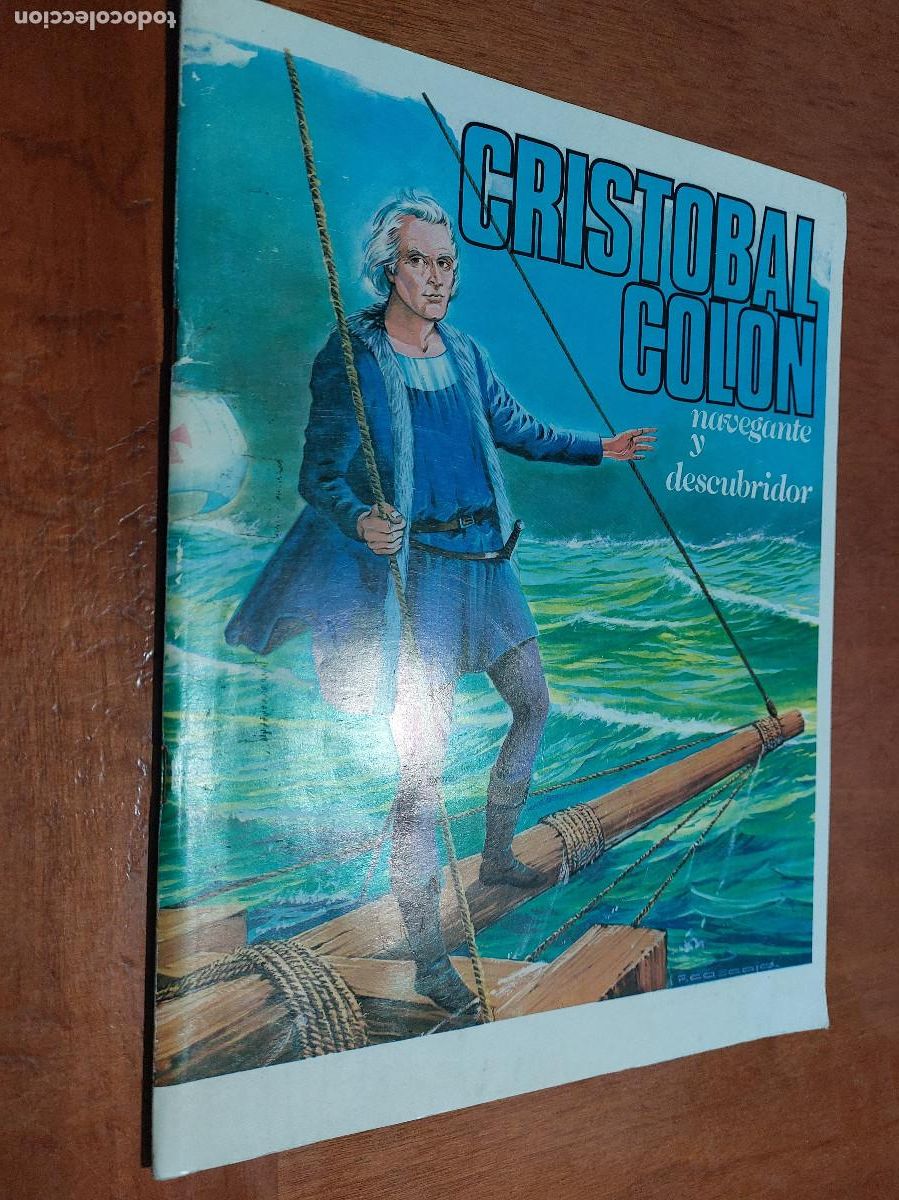 Comics: CRIST&Oacute;BAL COL&Oacute;N NAVEGADOR Y DESCUBRIDOR. 1984. GRAPA. BUEN ESTADO
