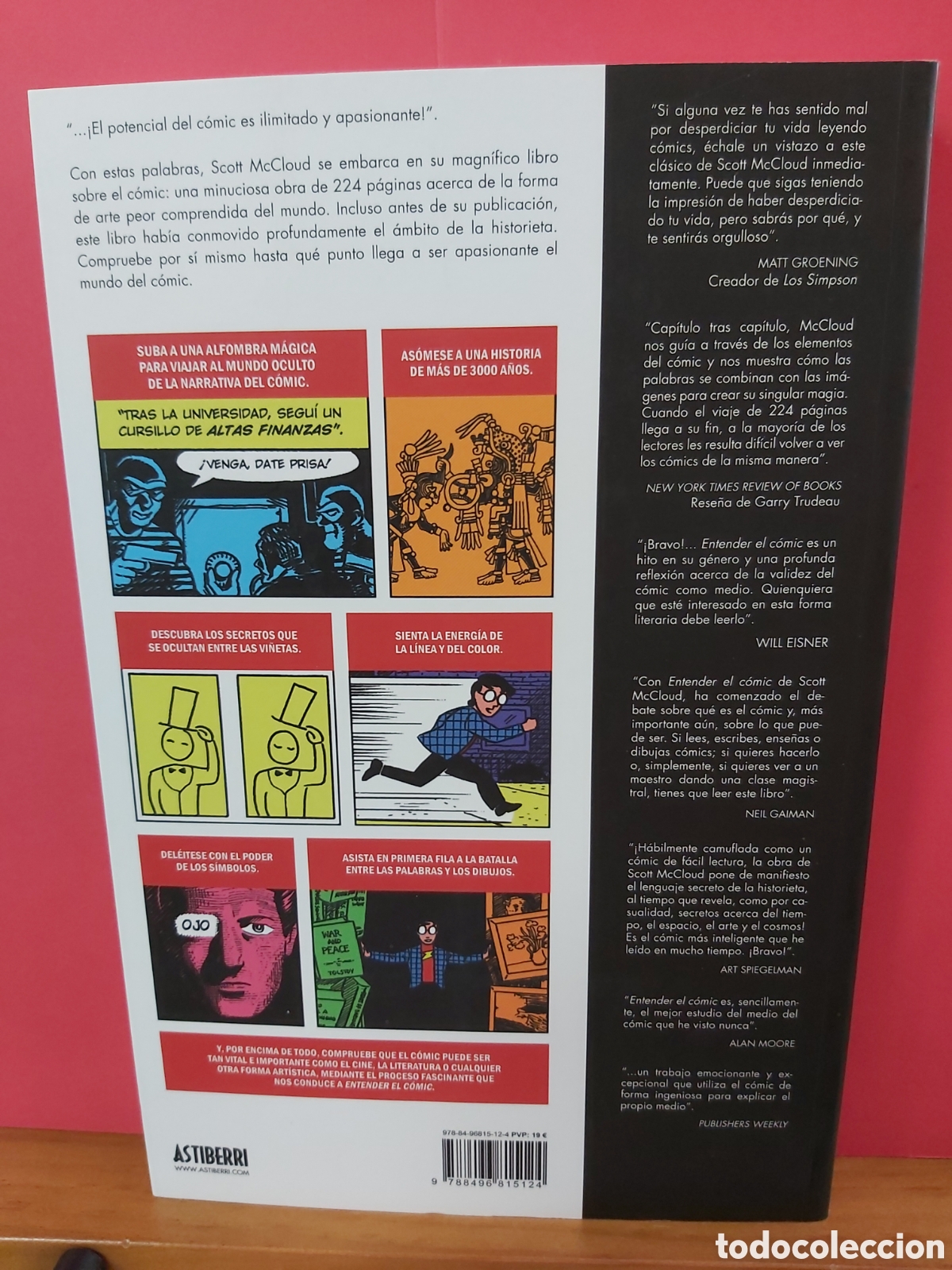 C&oacute;mics: * ENTENDER EL C&Oacute;MIC * EL ARTE INVISIBLE * SCOTT McCLOUD * ASTIBERRI 2019 * - Foto 4