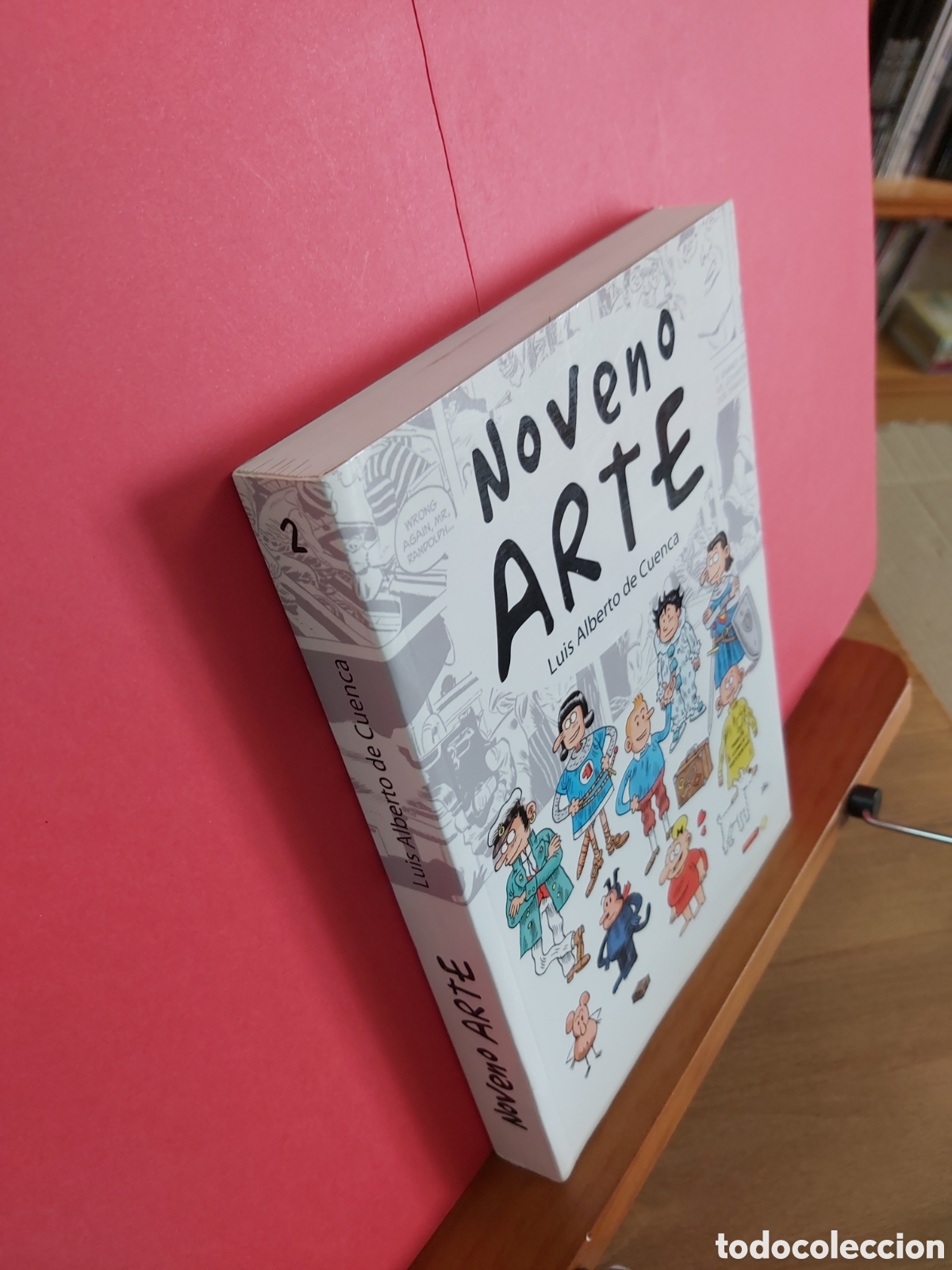 C&oacute;mics: * NOVENO ARTE * LUIS ALBERTO DE CUENCA * De TEBEOS EDICIONES 2010 - Foto 2