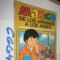 Cómics: MARCO, DE LOS APENINOS A LOS ANDES
