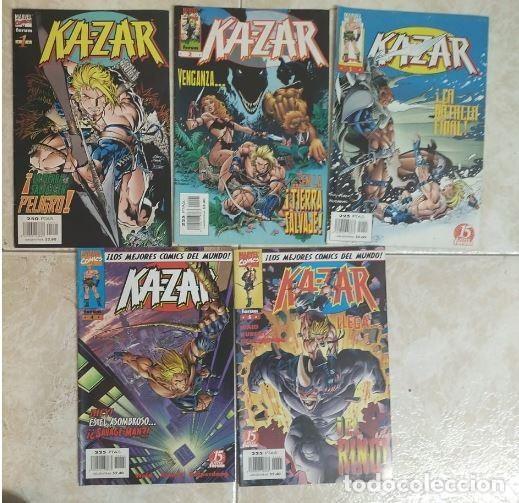 C&oacute;mics: COMIC - KA-ZAR 3 LOTES VARIADOS - Foto 1