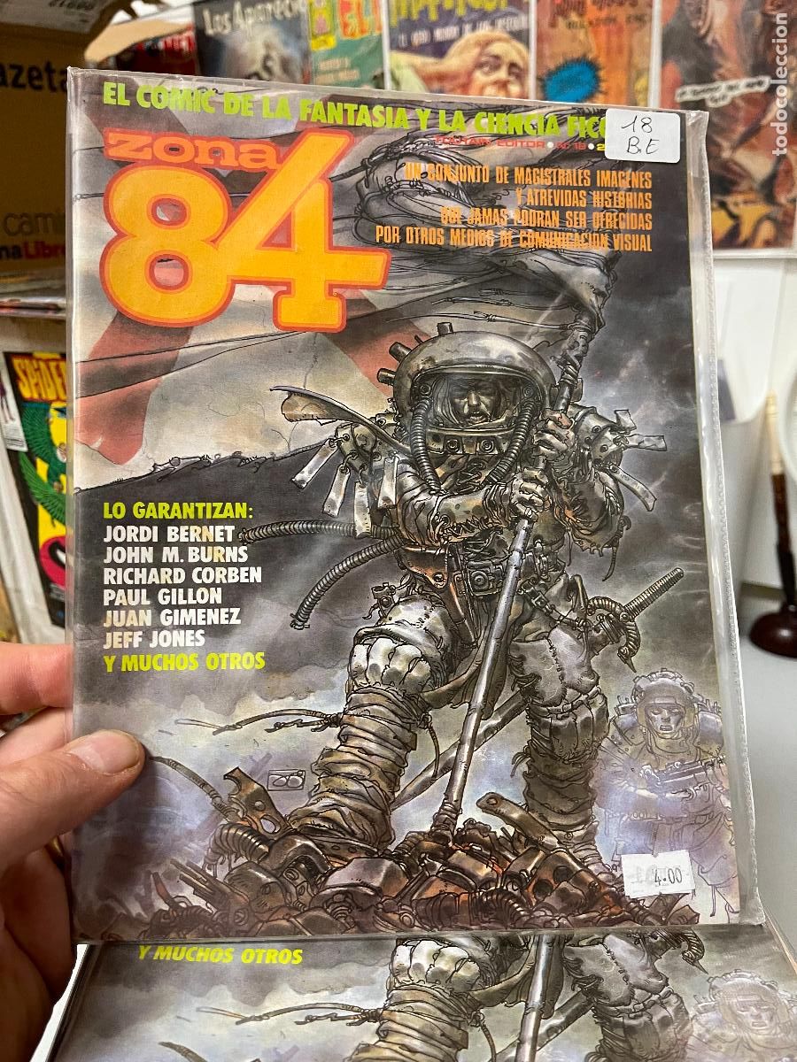 C&oacute;mics: ZONA 84 NUMERO 18 MUY BUEN ESTADO - Foto 1
