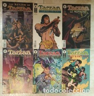 C&oacute;mics: COMIC - TARZAN DARK HOUSE - INGLES SEIS NUMEROS - Foto 1