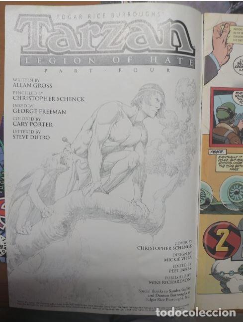 C&oacute;mics: COMIC - TARZAN DARK HOUSE - INGLES SEIS NUMEROS - Foto 4