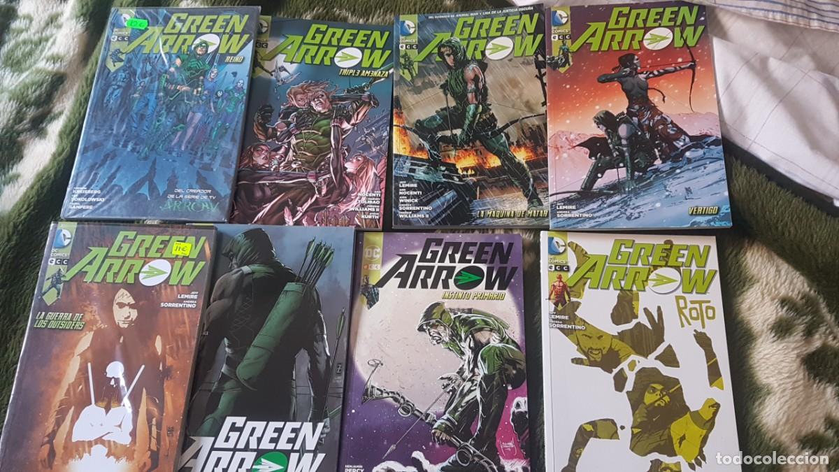C&oacute;mics: GREEN ARROW DE ANN NOCENTI Y JEFF LEMIRE (OBRA COMPLETA 8 TOMOS) - ECC - Foto 1
