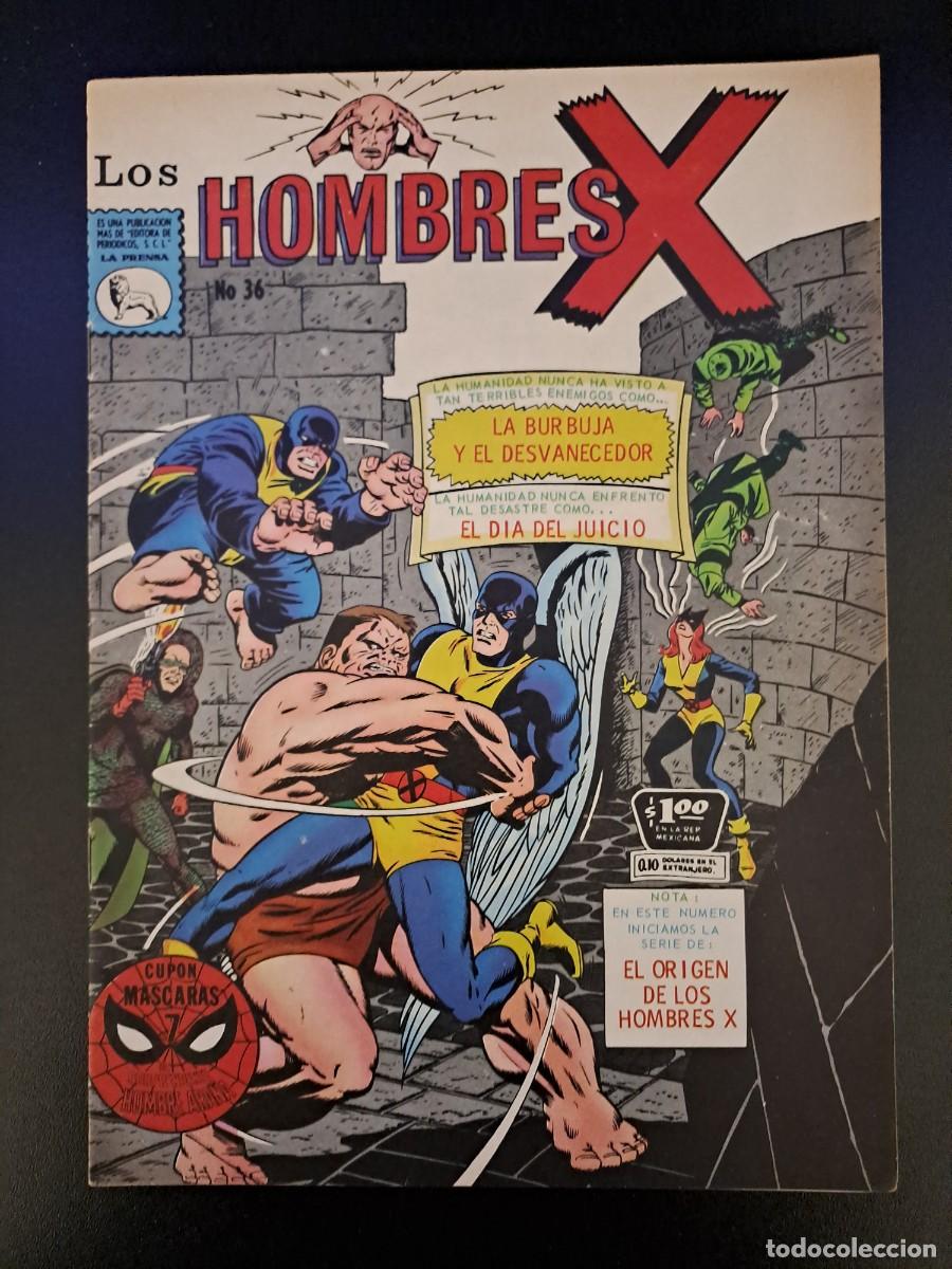 C&oacute;mics: Los hombres X 36, La Prensa en perfecto estado Bolsa xx
