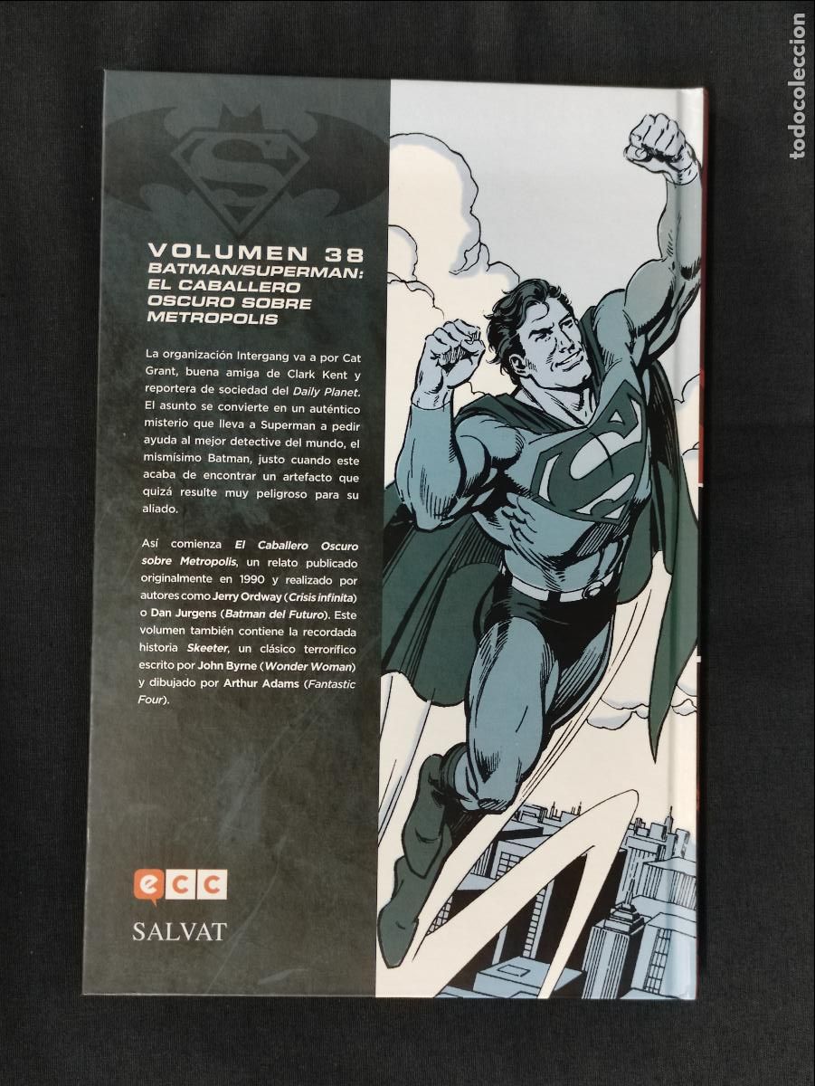 C&oacute;mics: BATMAN Y SUPERMAN - EL CABALLERO OSCURO SOBRE METROPOLIS - VOLUMEN 38 - SALVAT ECC - Foto 2
