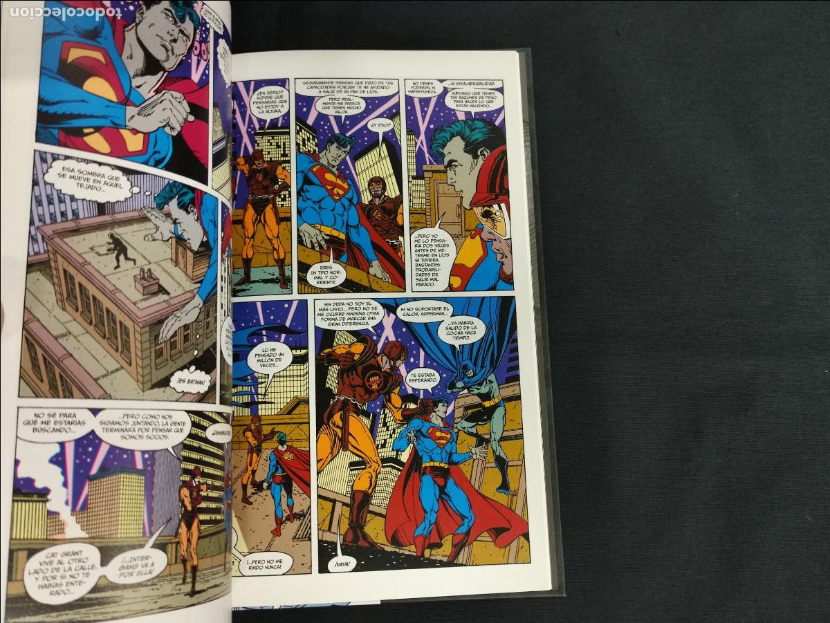 C&oacute;mics: BATMAN Y SUPERMAN - EL CABALLERO OSCURO SOBRE METROPOLIS - VOLUMEN 38 - SALVAT ECC - Foto 3