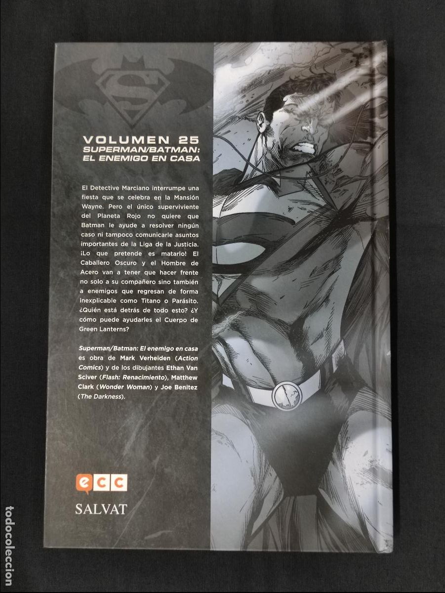 C&oacute;mics: BATMAN Y SUPERMAN - EL ENEMIGO EN CASA - VOLUMEN 25 - SALVAT ECC - Foto 2