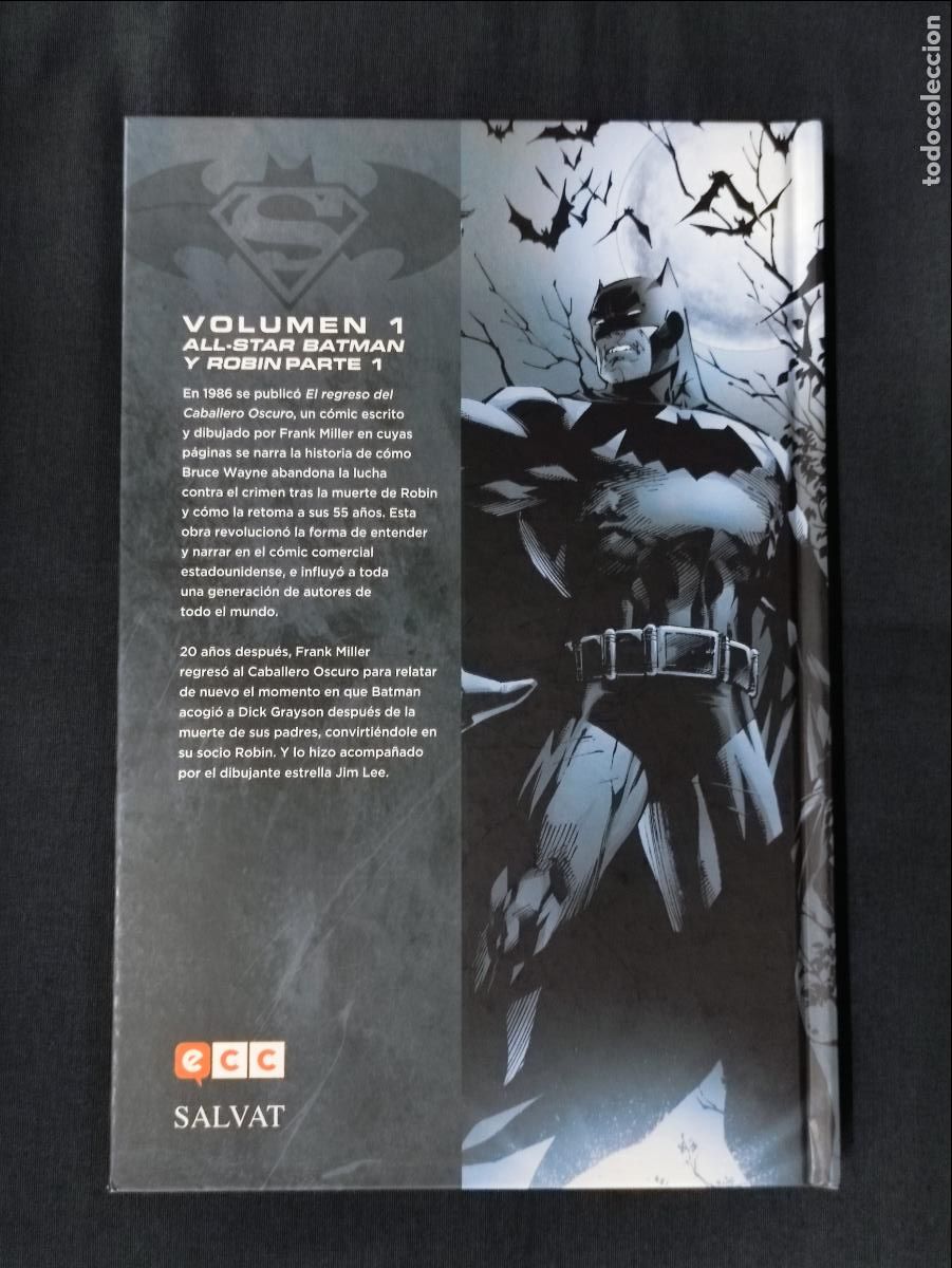 C&oacute;mics: BATMAN Y SUPERMAN - ALL-STAR BATMAN Y ROBIN - PARTE 1 - VOLUMEN 1 - SALVAT ECC - Foto 2