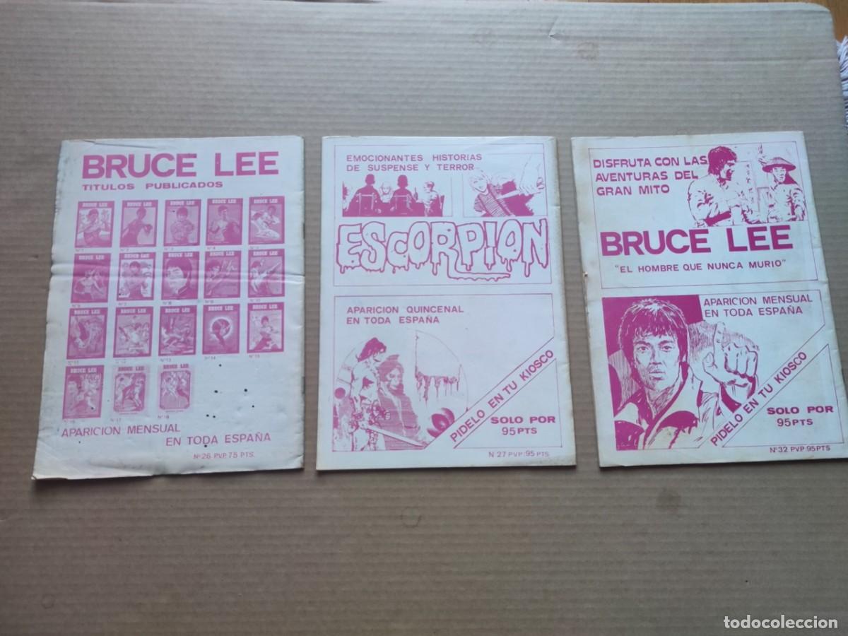 C&oacute;mics: BRUCE LEE (VILMAR) X3 (N&Uacute;MEROS 26-27-32) - Foto 2