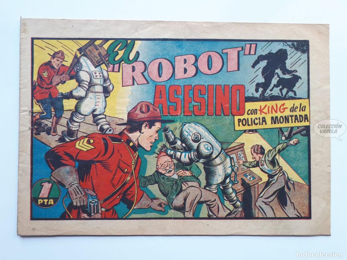 C&oacute;mics: King de la polic&iacute;a montada n&ordm; 6 - El robot asesino - Foto 1