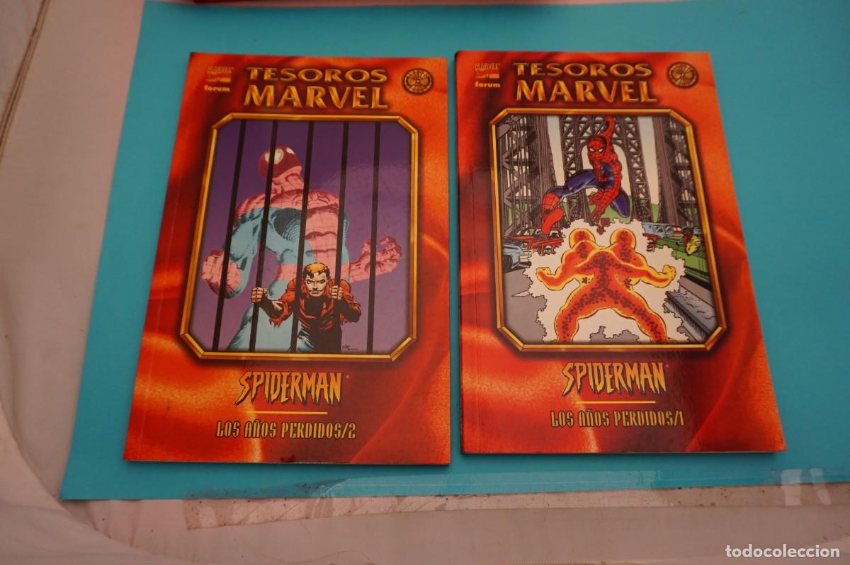 C&oacute;mics: 17A - 2 TOMOS - TESOROS MARVEL - SIPERMAN LOS A&Ntilde;OS PERDIDOS / MARVEL COMICS FORUM - Foto 1