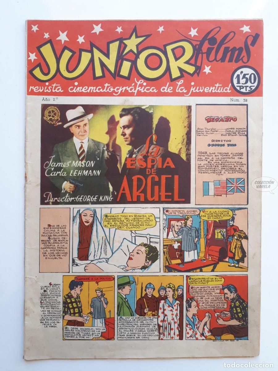 C&oacute;mics: Junior Films n&ordm; 38 - A&ntilde;o 2&ordm; - La esp&iacute;a de Argel - Bagu&ntilde;a - Foto 1