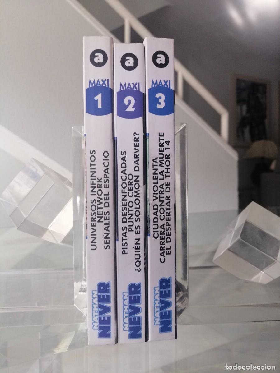 C&oacute;mics: MAXI NATHAN NEVER (3 TOMOS - COMPLETA) ALETA EXCELENTE ESTADO - Foto 1