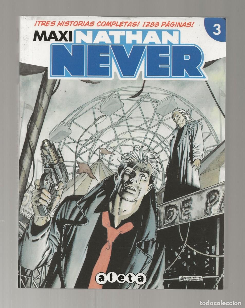 C&oacute;mics: MAXI NATHAN NEVER (3 TOMOS - COMPLETA) ALETA EXCELENTE ESTADO - Foto 6