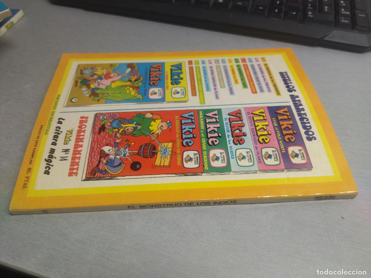 C&oacute;mics: VIKIE EL VIKINGO DE LA TELE N&ordm; 13: EL MONSTRUO DE LOS INDIOS / ERSA 1976 - Foto 2