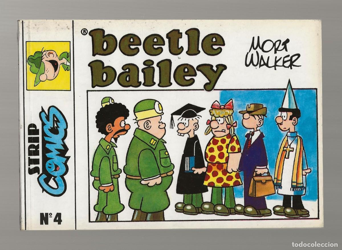 C&oacute;mics: BEETLE BAILEY N&ordm; 4 - STRIP COMICS (MORT WALKER) ESEUVE 1990 EXCELENTE ESTADO - Foto 2