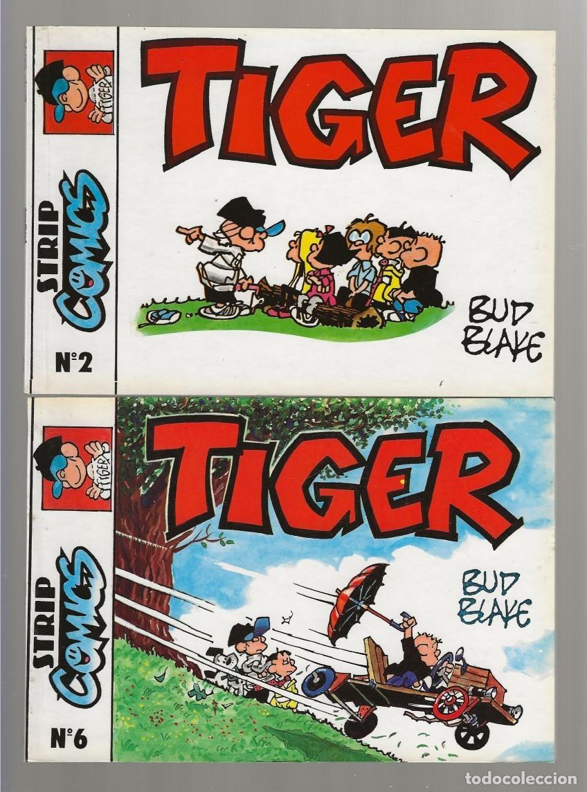 C&oacute;mics: TIGER N&ordm; 2 Y 6 - STRIP COMICS (BUD, BLAKER) ESEUVE 1990 EXCELENTE ESTADO - Foto 1