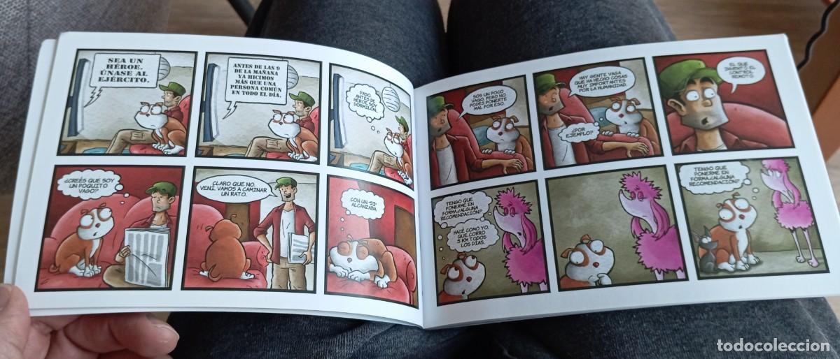 C&oacute;mics: Dif&iacute;cil comic Uruguay PANCHO EL PITBULL DOS. Nicol&aacute;s Peruzzo. Con boceto original del autor. - Foto 2