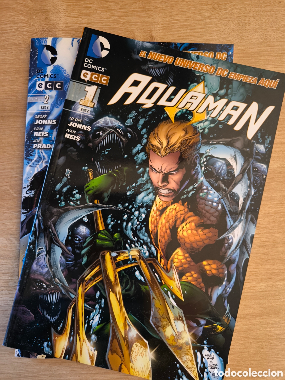 C&oacute;mics: Aquaman 1 y 2. Johns Reis - Foto 1