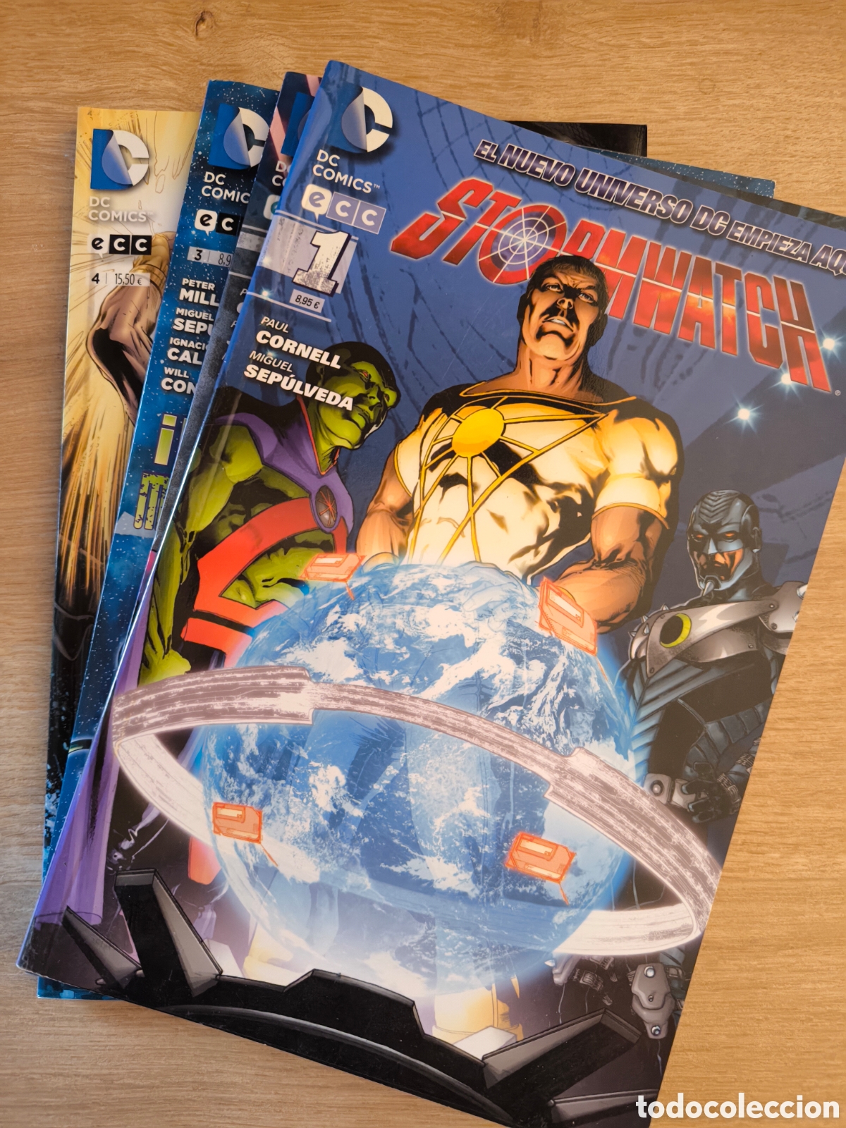 C&oacute;mics: Stormwatch. 4 tomos. Cornell - Foto 1