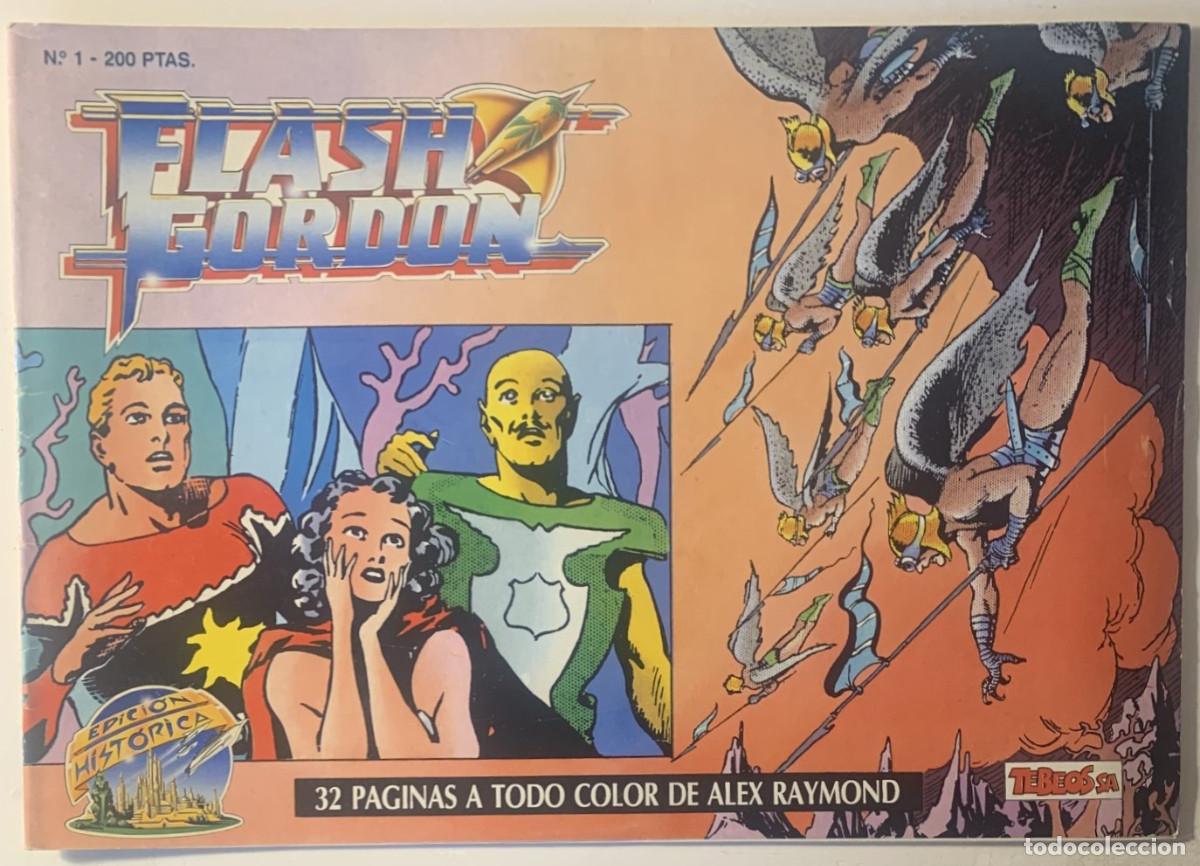 C&oacute;mics: Flash Gordon, edicion hist&oacute;rica, numeros del 1 al 61. Ediciones B Tebeos S.A. - Foto 1