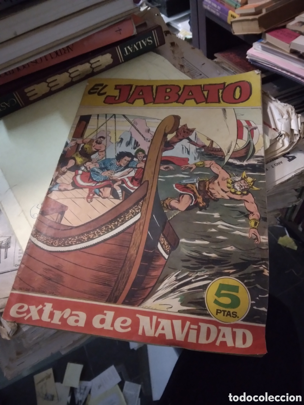 C&oacute;mics: El jabato, extra navidad, 5 pesetas - Foto 1