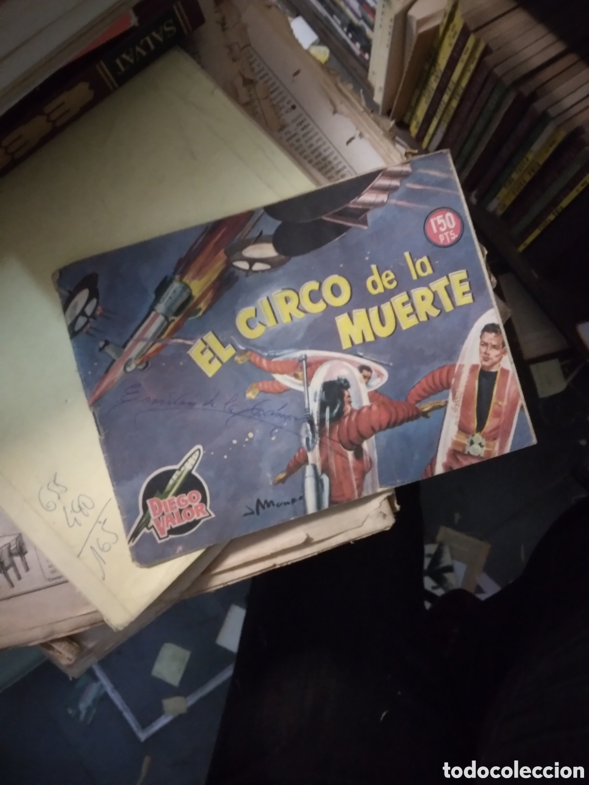 C&oacute;mics: Diego valor, El circonde la muerte,1,5 pesetas - Foto 1