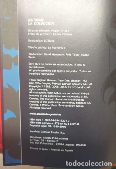 C&oacute;mics: COMIC - BATMAN A&Ntilde;O UNO DE PLANETA DE AGOSTINI - Foto 2