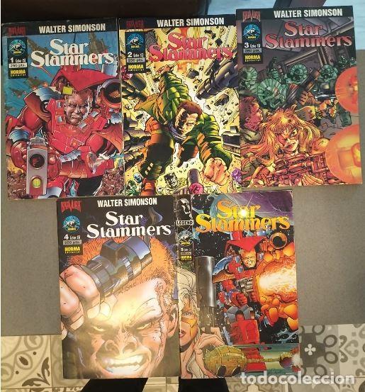 C&oacute;mics: COMIC - STAR SLAMMERS - WALTER SIMONSON 1 AL 5 - Foto 1