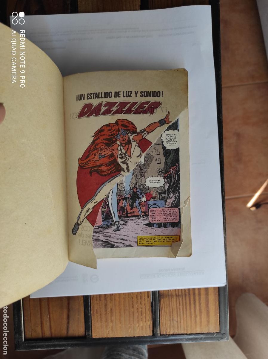 C&oacute;mics: COMIC MARVEL - DAZZLER NUM 37- POCKET DE ASES - Foto 2