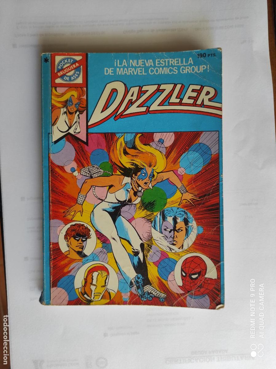 C&oacute;mics: COMIC MARVEL - DAZZLER NUM 37- POCKET DE ASES - Foto 1
