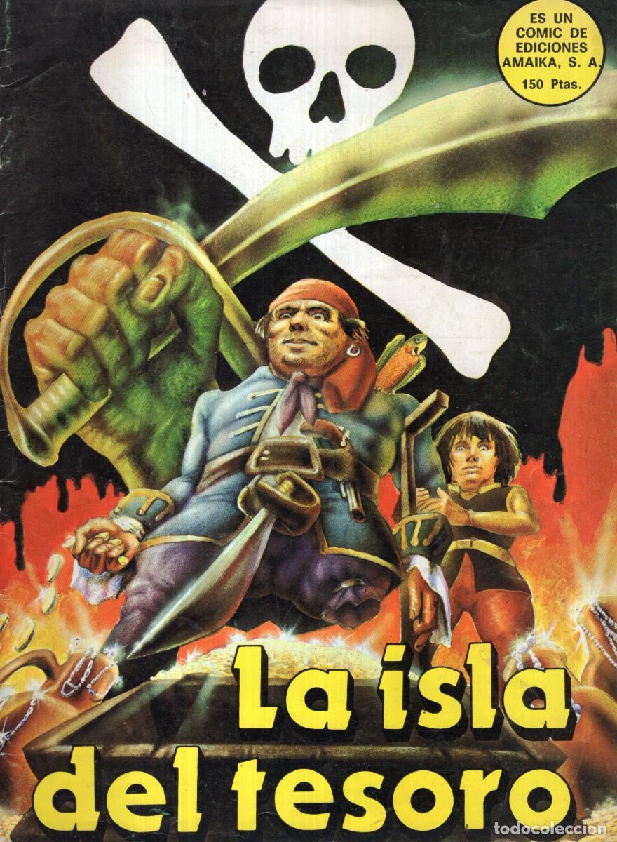C&oacute;mics: LA ISLA DEL TESORO - ED. AMAIKA - BUEN ESTADO - Foto 1