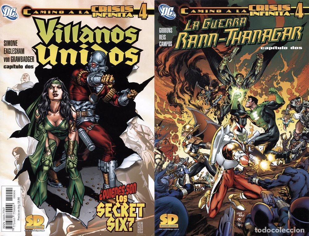 Comics: CAMINO A LA CRISIS INFINITA N&ordm; 4 - SD EDICIONES - COMO NUEVO