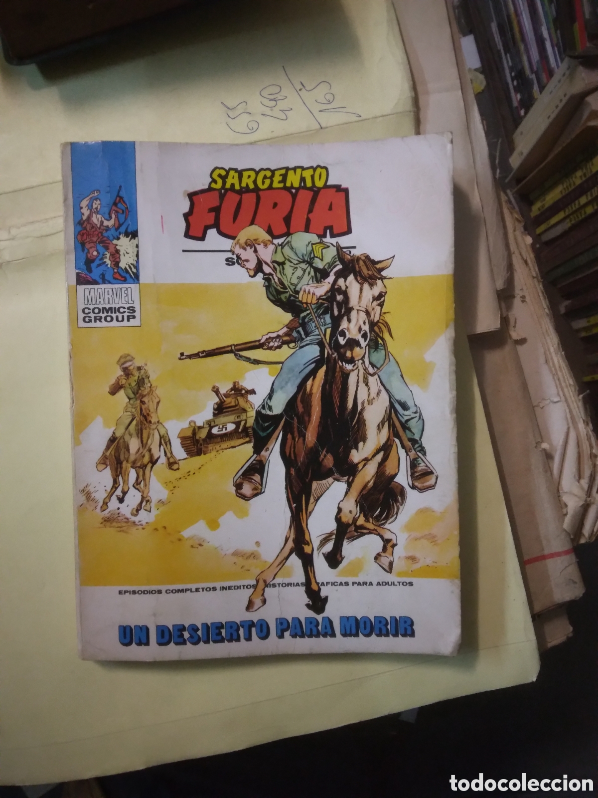C&oacute;mics: Sargento Furia, Vertice,16, marvek.comics group - Foto 1