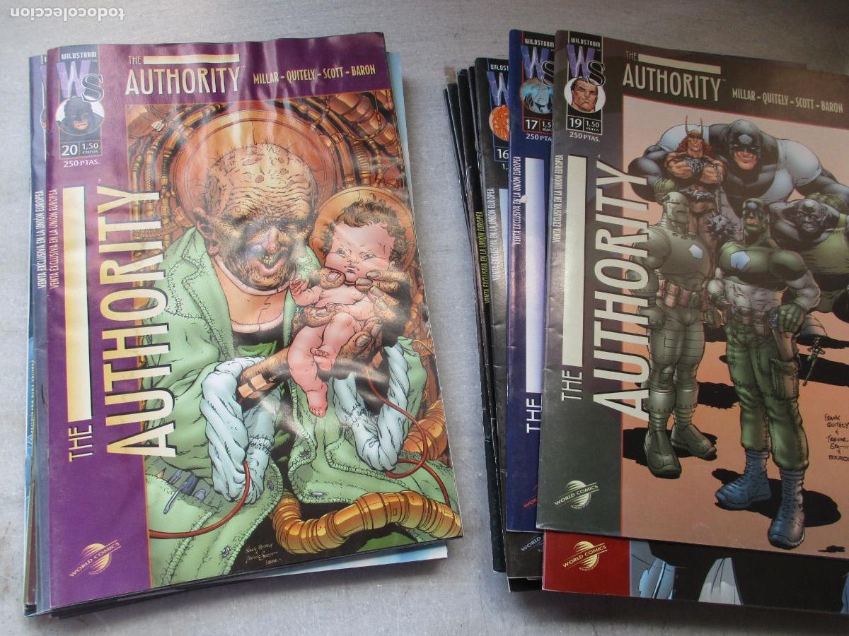 C&oacute;mics: WORLD COMICS, WILDSTORM, THE AUTHORITY. 1 AL 34-(COMPLETA) NUEVOS, SIN USAR - Foto 5