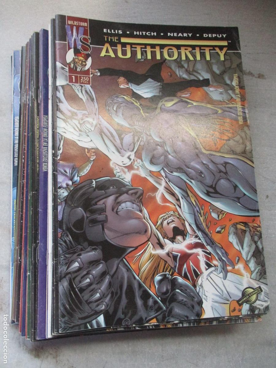 C&oacute;mics: WORLD COMICS, WILDSTORM, THE AUTHORITY. 1 AL 34-(COMPLETA) NUEVOS, SIN USAR - Foto 6