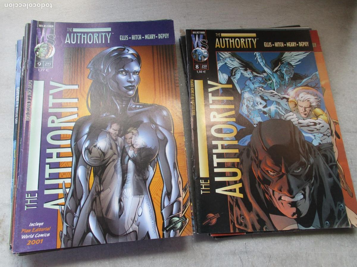 C&oacute;mics: WORLD COMICS, WILDSTORM, THE AUTHORITY. 1 AL 34-(COMPLETA) NUEVOS, SIN USAR - Foto 8