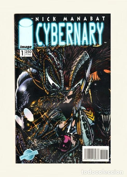 C&oacute;mics: �C58 - CYBERNARY 1. NICK MANABAT. WORLD COMICS. COMIC. - Foto 1