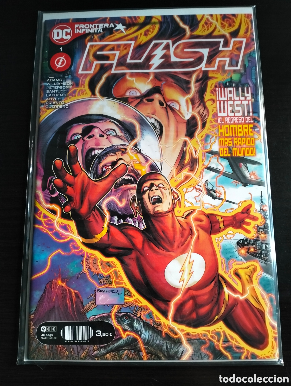 C&oacute;mics: DC Frontera Infinita - Flash - N&uacute;mero 73 - editorial ECC - Foto 1