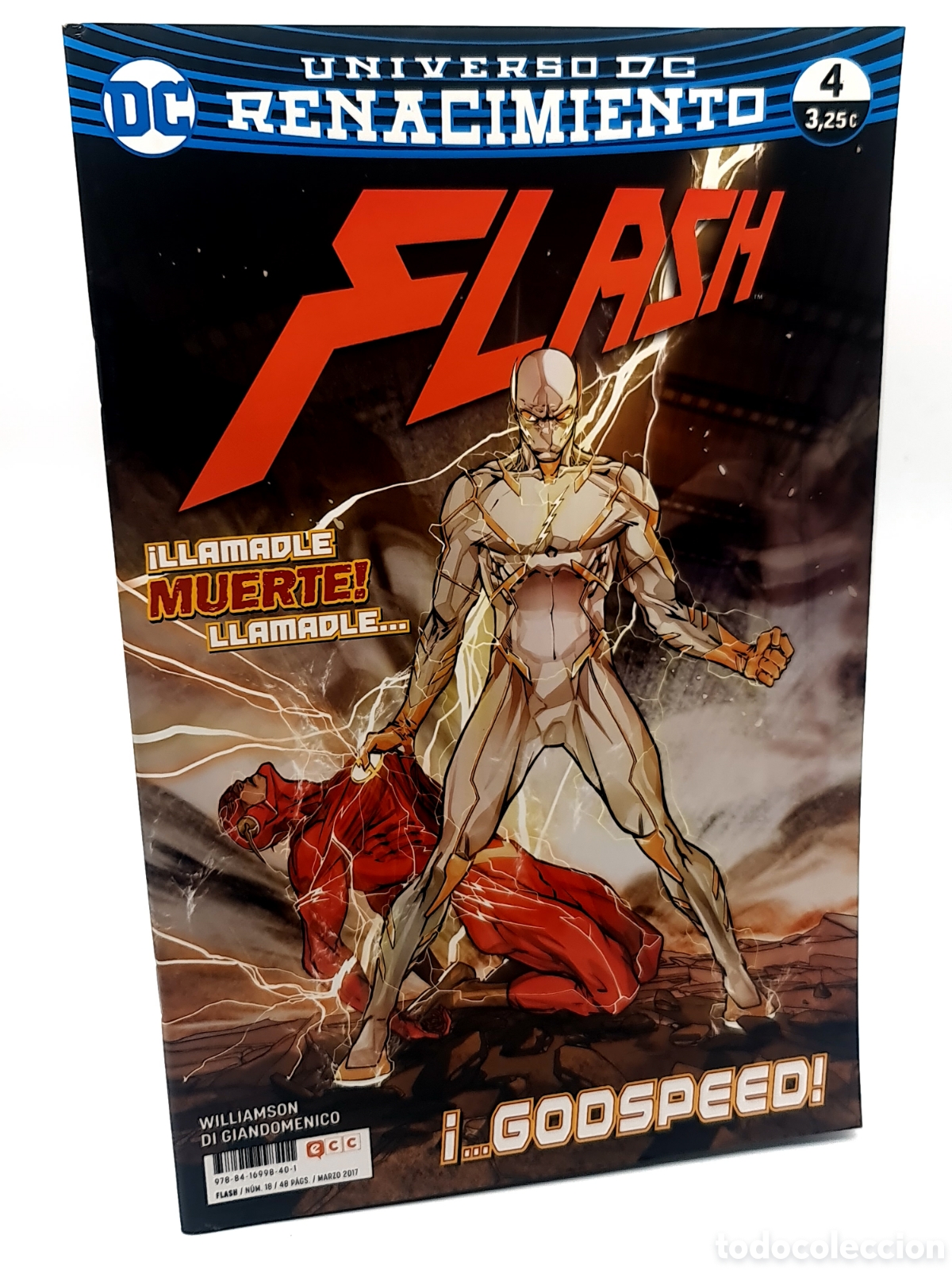 C&oacute;mics: CASI EXCELENTE ESTADO FLASH RENACIMIENTO 4 UNIVERSO DC ECC GRAPA - Foto 1