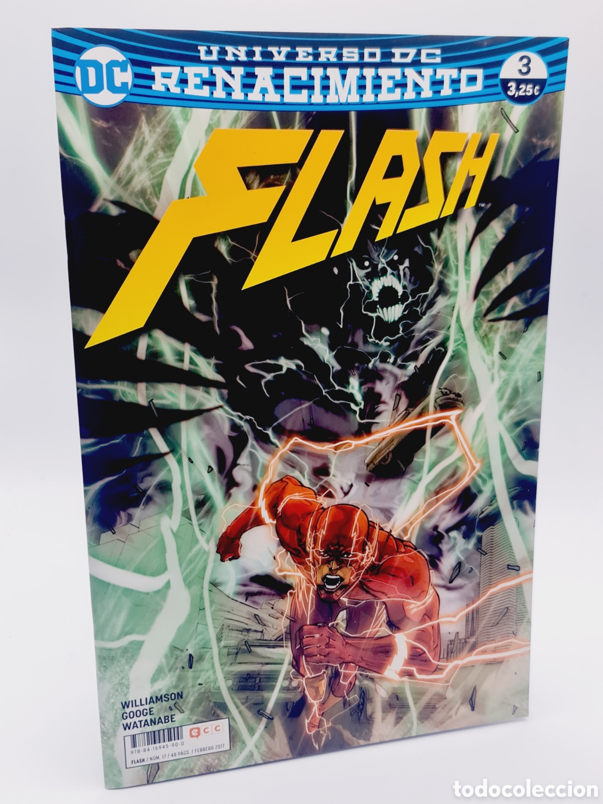 C&oacute;mics: CASI EXCELENTE ESTADO FLASH RENACIMIENTO 3 UNIVERSO DC ECC GRAPA - Foto 1