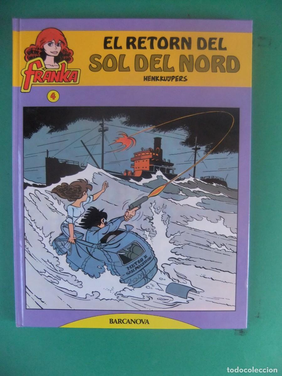 C&oacute;mics: FRANKA N&ordm; 4 EL RETORN DEL SOL DEL NORT BANCANOVA 1992 - Foto 1