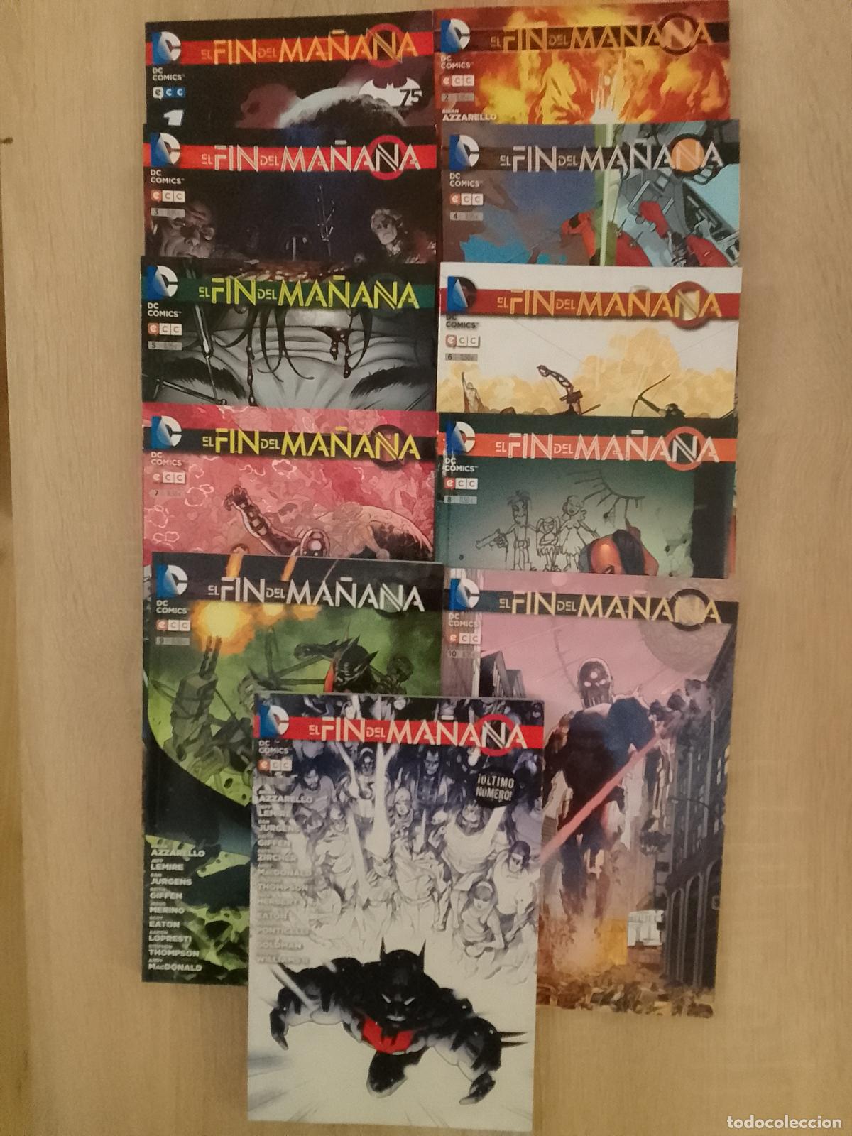 C&oacute;mics: Batman. El fin del ma&ntilde;ana (11 tomos. Completa) (ECC Ediciones. 2015) - Foto 1