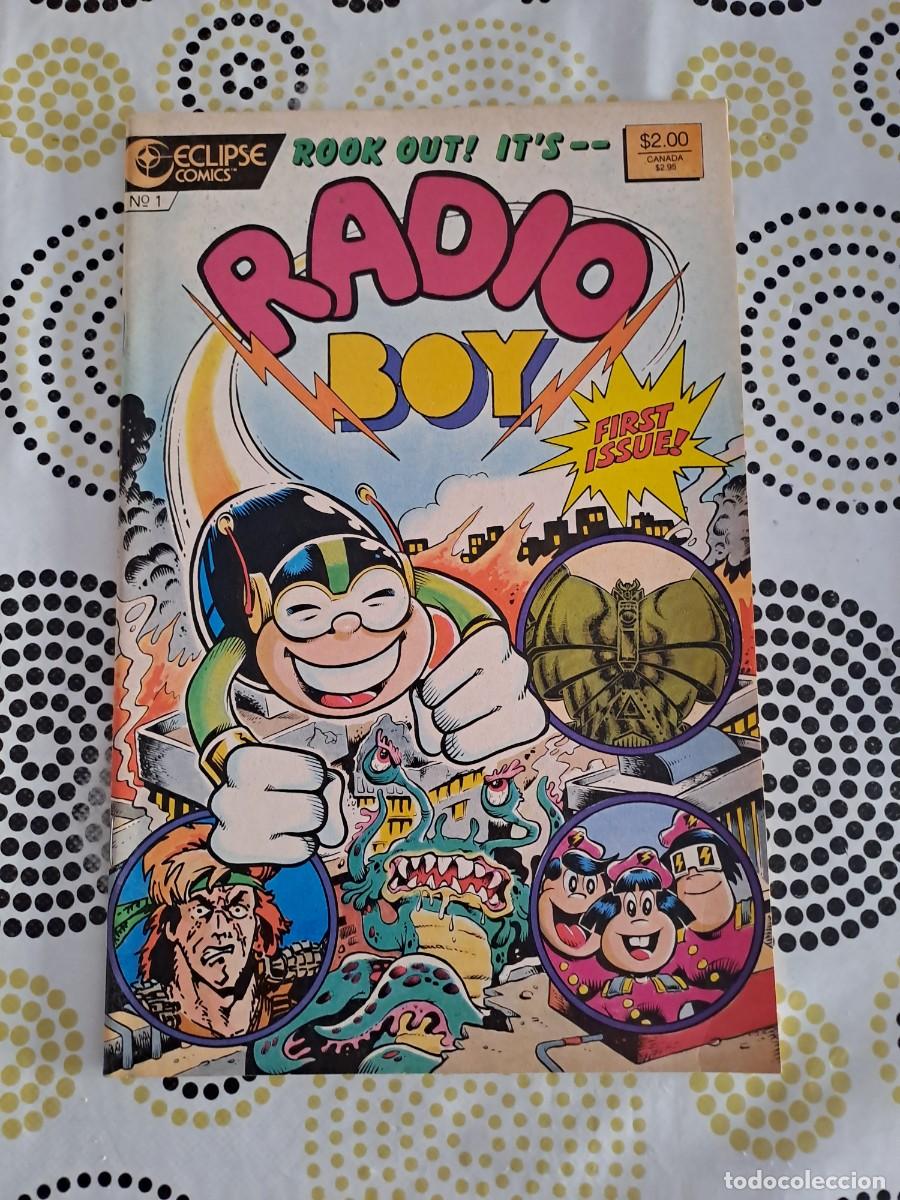 C&oacute;mics: Radio boy 1, Eclipse comics en perfecto estado Bolsa xx - Foto 1