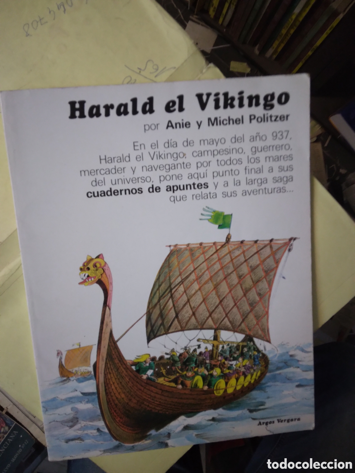 C&oacute;mics: Harald el vikingo, anie y Michel Politze, Argos