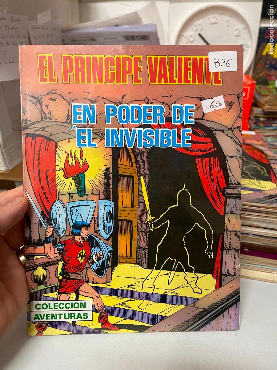 C&oacute;mics: COLECCION AVENTURAS EL PRINCIPE VALIENTE EN PODER DEL INVISIBLE MUY BUEN ESTADO - Foto 1