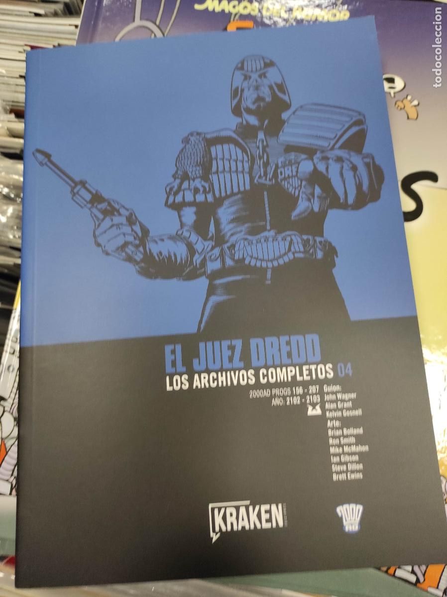 C&oacute;mics: EL JUEZ DREDD - LOS ARCHIVOS COMPLETOS N&ordm; 4 / 04 - KRAKEN - Foto 1