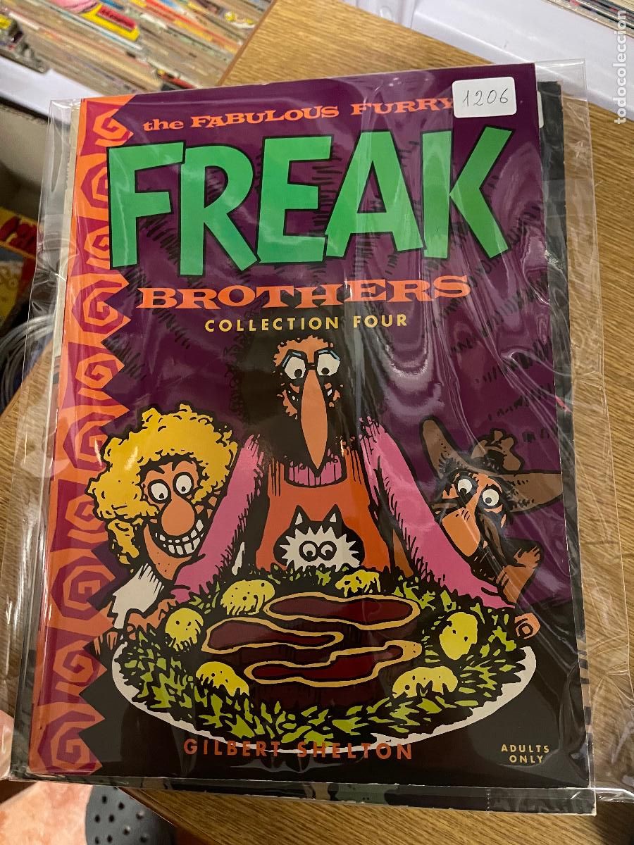 C&oacute;mics: FREAK BROTHERS COLLECTION FOUR BUEN ESTADO EN INGLES - Foto 1